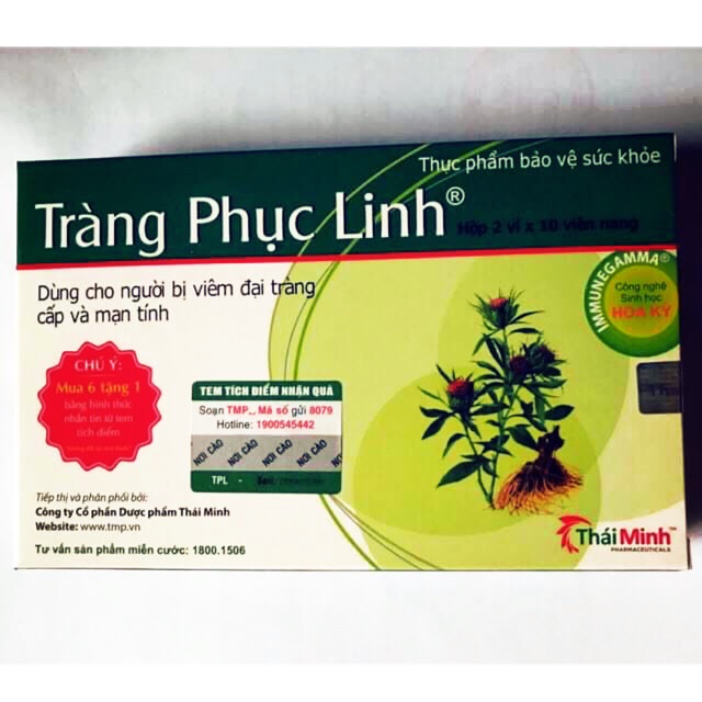 Tràng Phục Linh (Hỗ trợ cho viêm đại tràng)