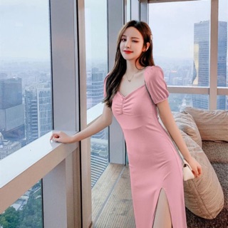 Đầm Body Xẻ Đùi Siêu Xinh