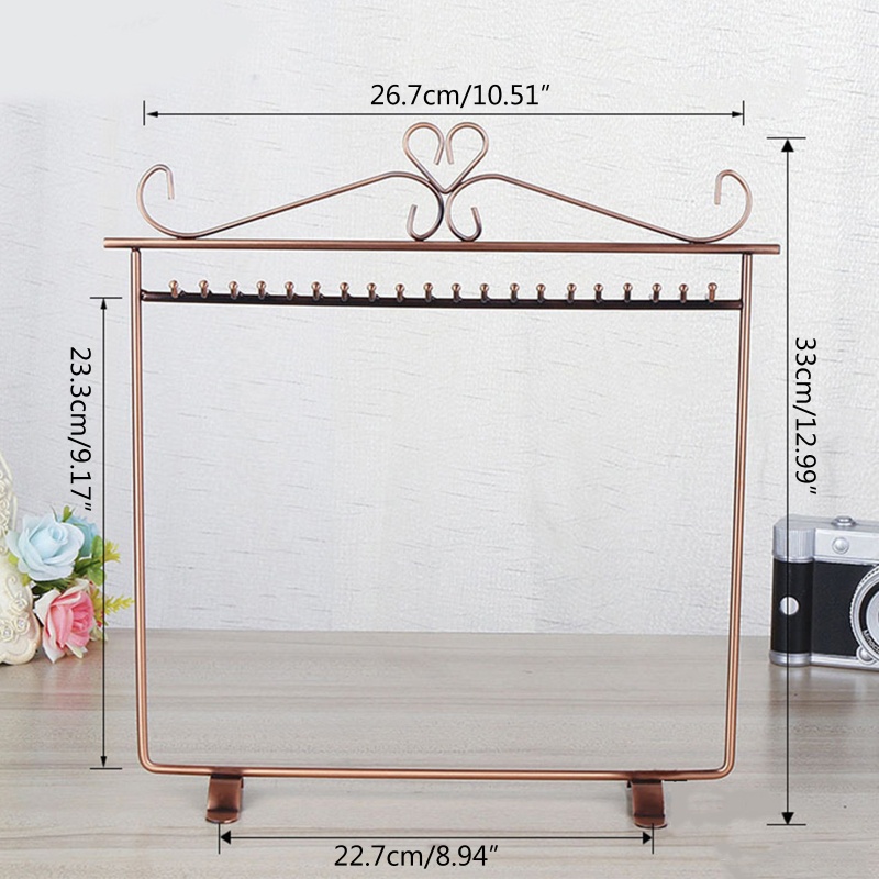 Giá Treo Quần Áo Búp Bê Bằng Sắt 30cm