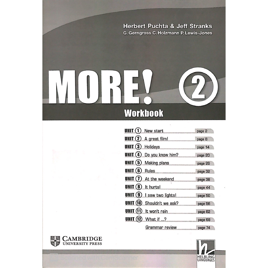 Sách - More! Level 2 Workbook with Audio CD FAHASA Reprint Edition