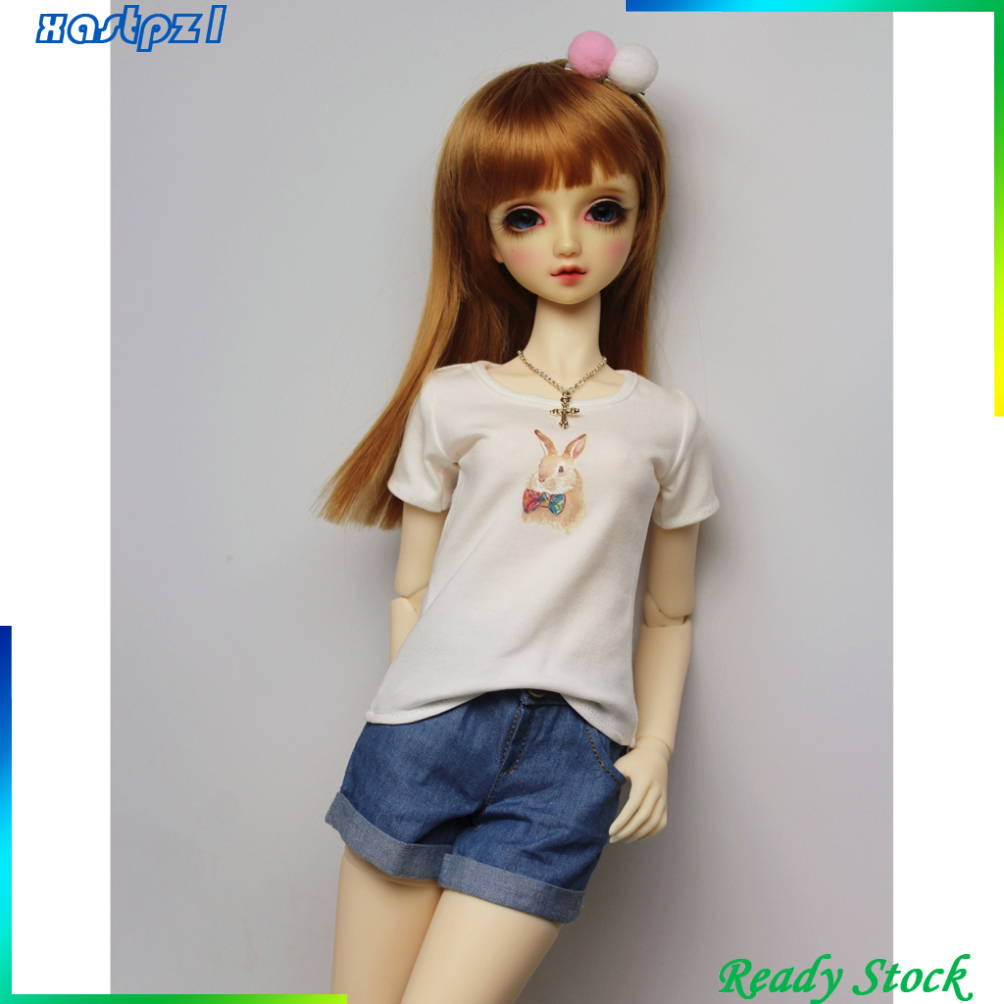 (Hàng Có Sẵn) Đầm Thun Ngắn Tay Cho Búp Bê 1 / 3 / 1 / 4 Bjd Sd Lust