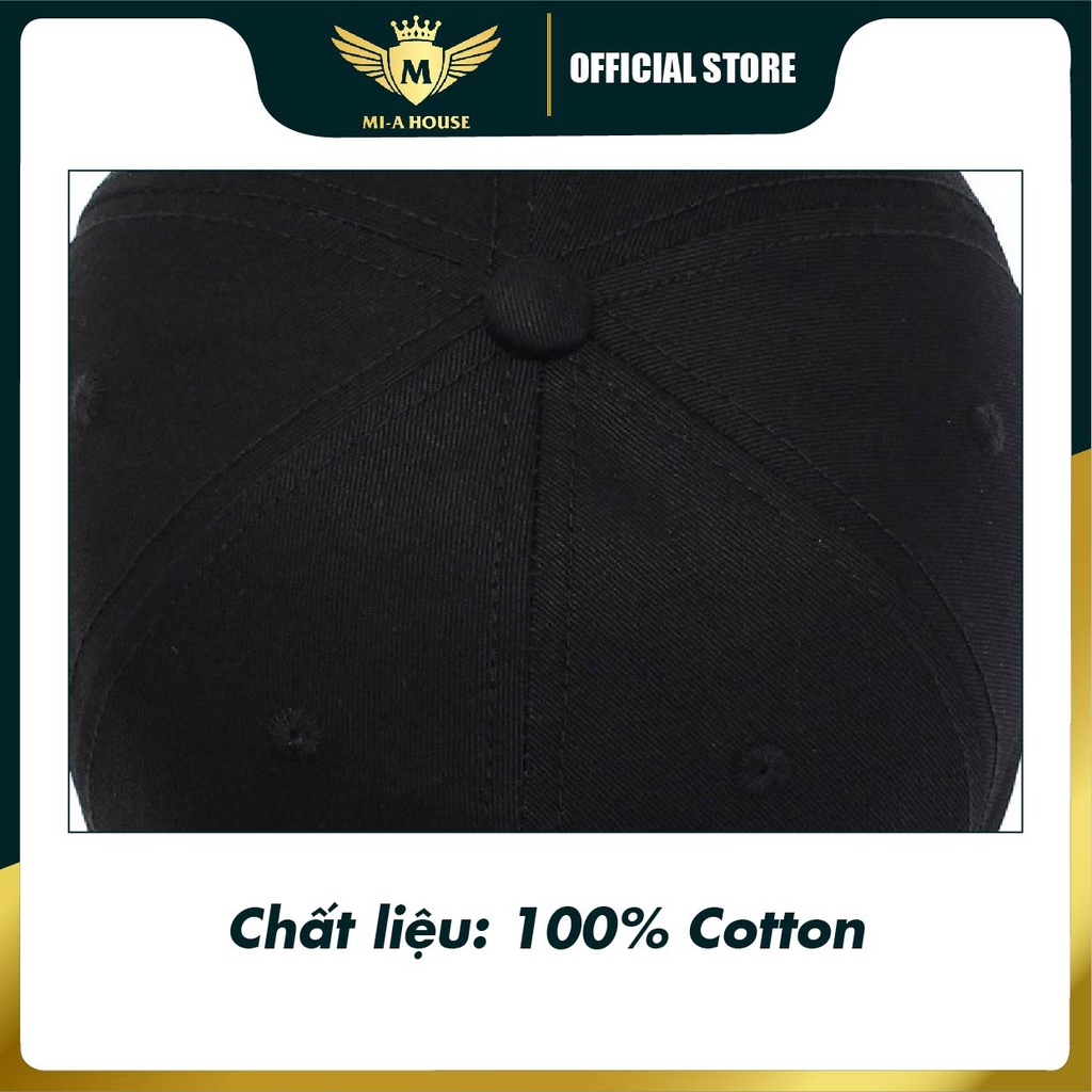 Mũ lưỡi trai 3 sọc cao cấp kèm video thật sản phẩm