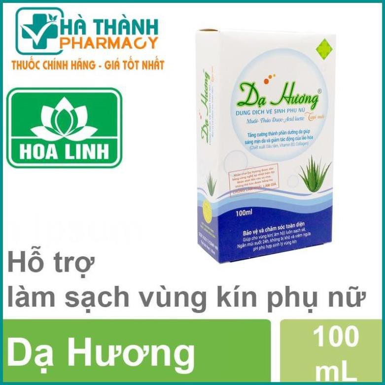 Dùng dịch vệ sinh phụ nữ Dạ Hương (Chai 100ml)