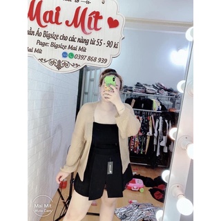 [BIGSIZE Mai Mít] Áo Khoác Len Mỏng 55-90Kg
