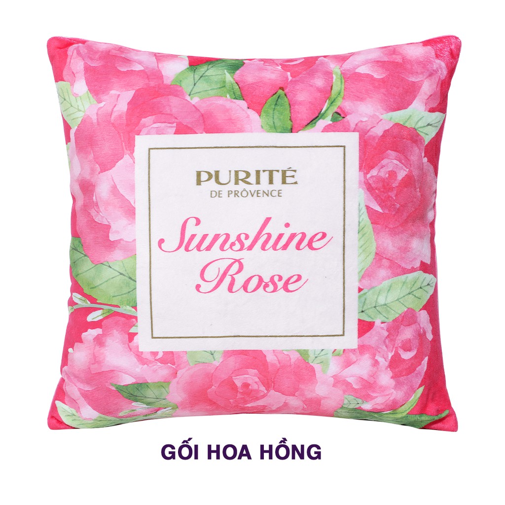 [HB Gift] - Gối Bông Purité de Prôvence Hoa Hồng/Hoa Anh Đào Xinh Xắn