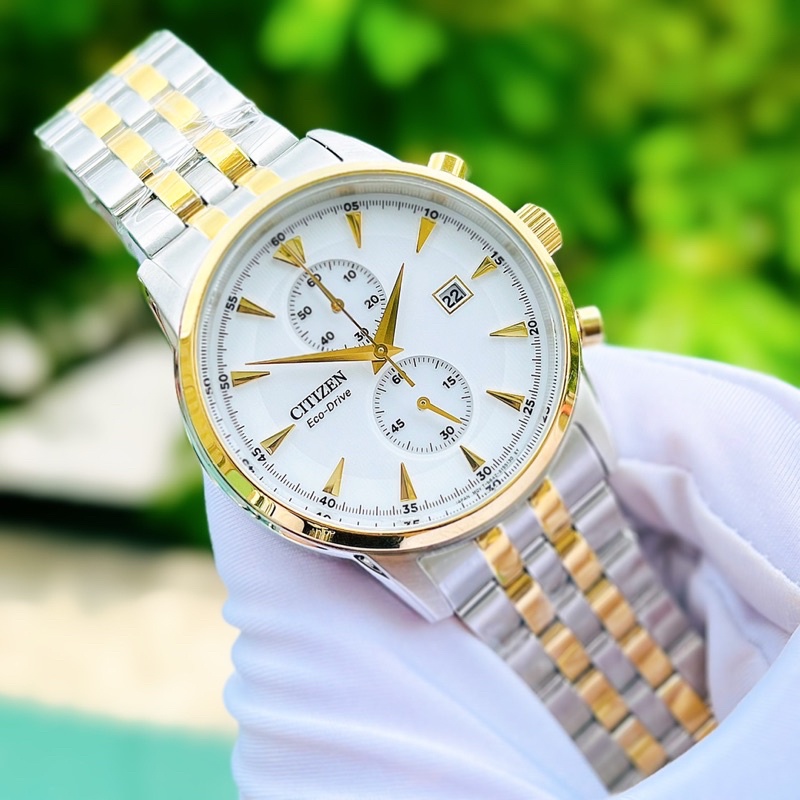 ĐỒNG HỒ NAM CHÍNH HÃNG CITIZEN CA7004-54A với thiết kế tinh tế, màu demi sang trọng
