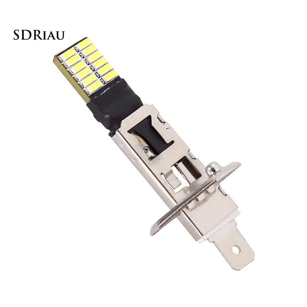 Bóng đèn pha sương mù 6500K 12V HID Xenon 24-SMD H1 LED cho xe ô tô