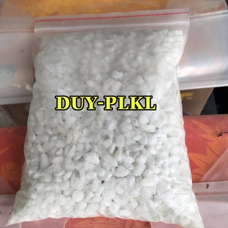 2 kg Sỏi Trắng size nhỏ 10-14mm Chuyên dùng trang Trí Cho chậu cây kiểng, Hồ Cá - Túi 2kg.