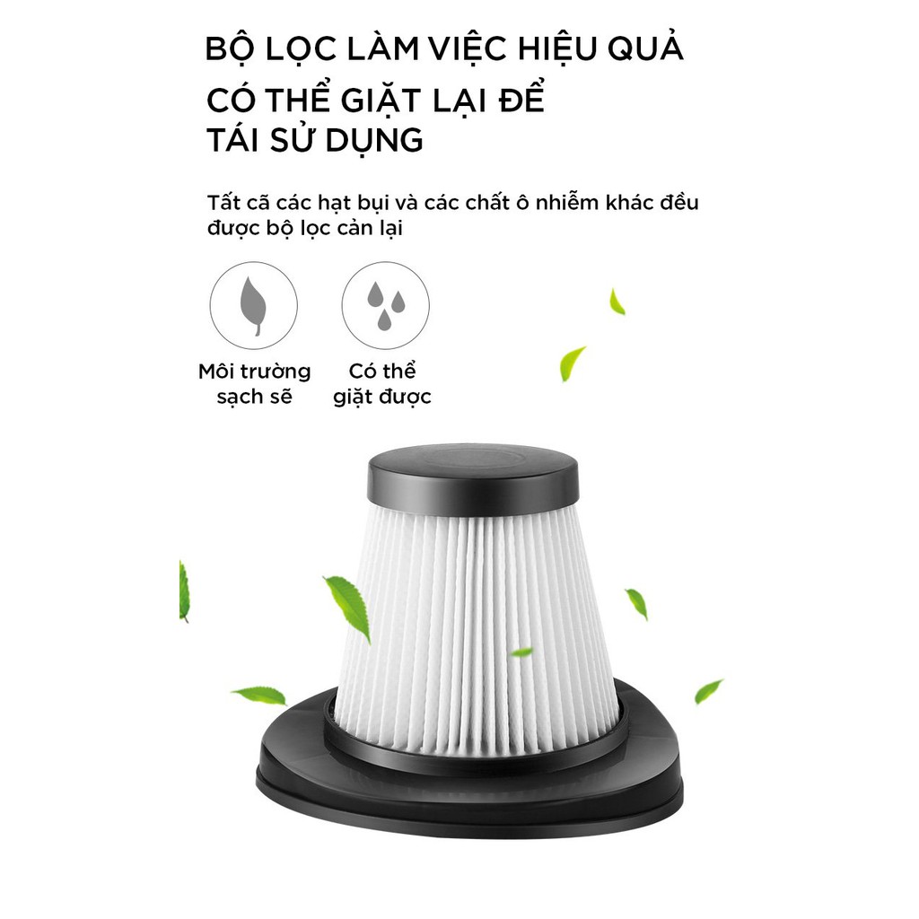 Máy hút bụi cầm tay Perfect PF-SV07 công suất 650W - Hàng chính hãng bảo hành 12 tháng