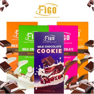 Combo 5 thỏi chocolate Figo 50g