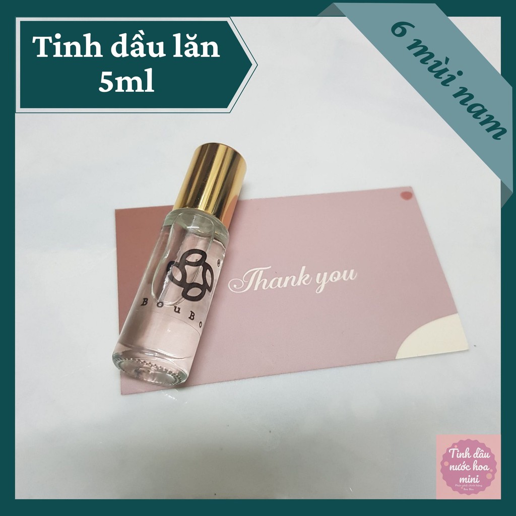 Tinh dầu nước hoa nam dạng lăn nam tính, men, cá tính, lịch lãm, cool ngầu, anh trai mưa 5ml | Nước hoa for men