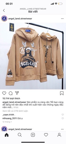 🌟 Hoddie Nỉ Angel