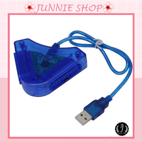 Dây cáp chuyển đổi 2 cổng USB cho tay cầm chơi game PS1 PS2 MG12