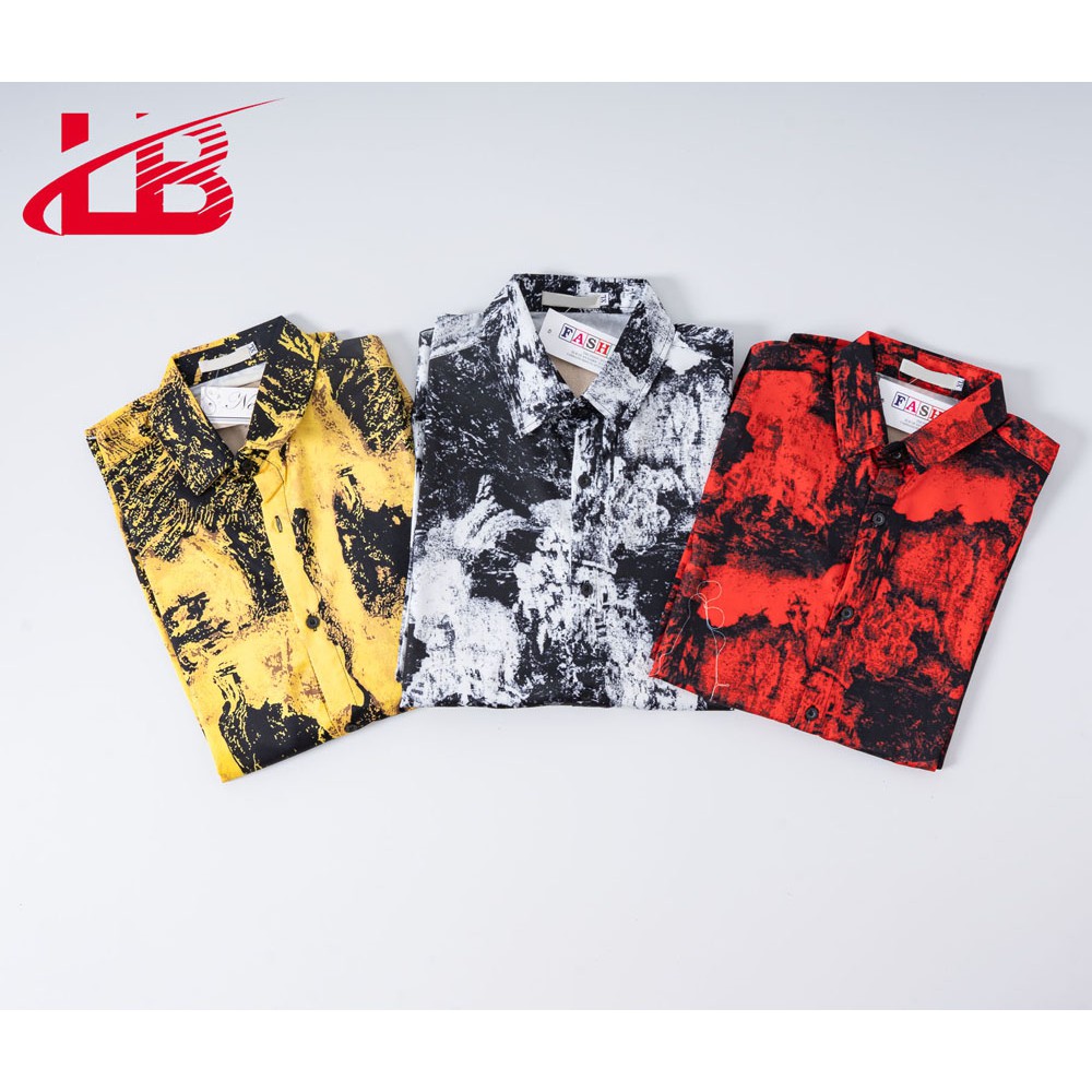 Áo sơ mi nam LB lụa dài tay, vải dày, mát , đường may sắc sảo, in 3D sắc nét, nhiều size M-L-XL. H13 | BigBuy360 - bigbuy360.vn