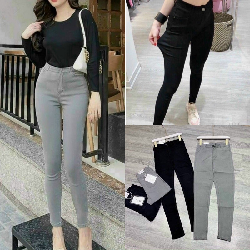 QUẦN JEANS LƯNG CAO