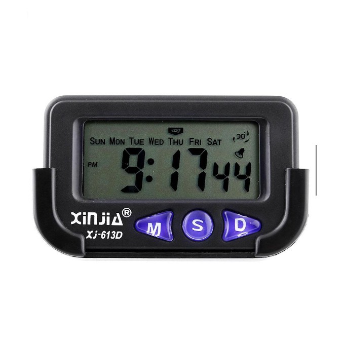 Đồng hồ thời gian điện tử gắn xe ô tô (XJ-613D)