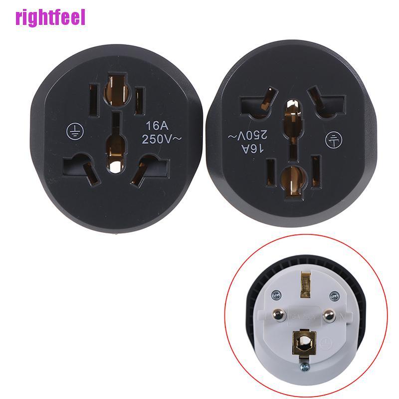Đầu cắm điều hợp nguồn AU US UK qua EU công suất lớn AC 250V thông dụng cho du lịch