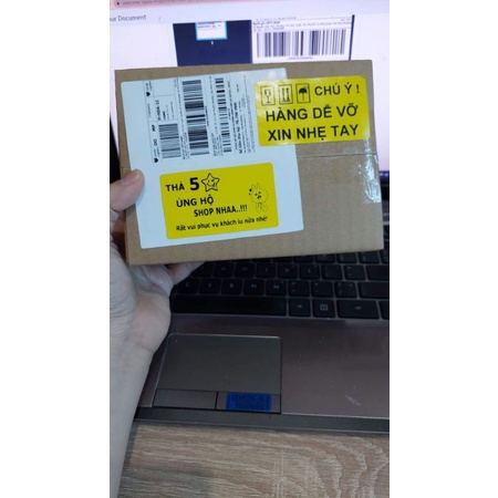 Combo 100 tem dán quay video kích thước 7x4cm phù hợp gói hàng nhỏ