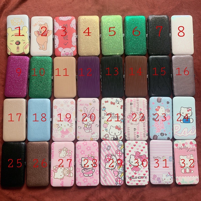 Bóp đựng nhíp nối mi đủ mẫu dễ thương 🥰