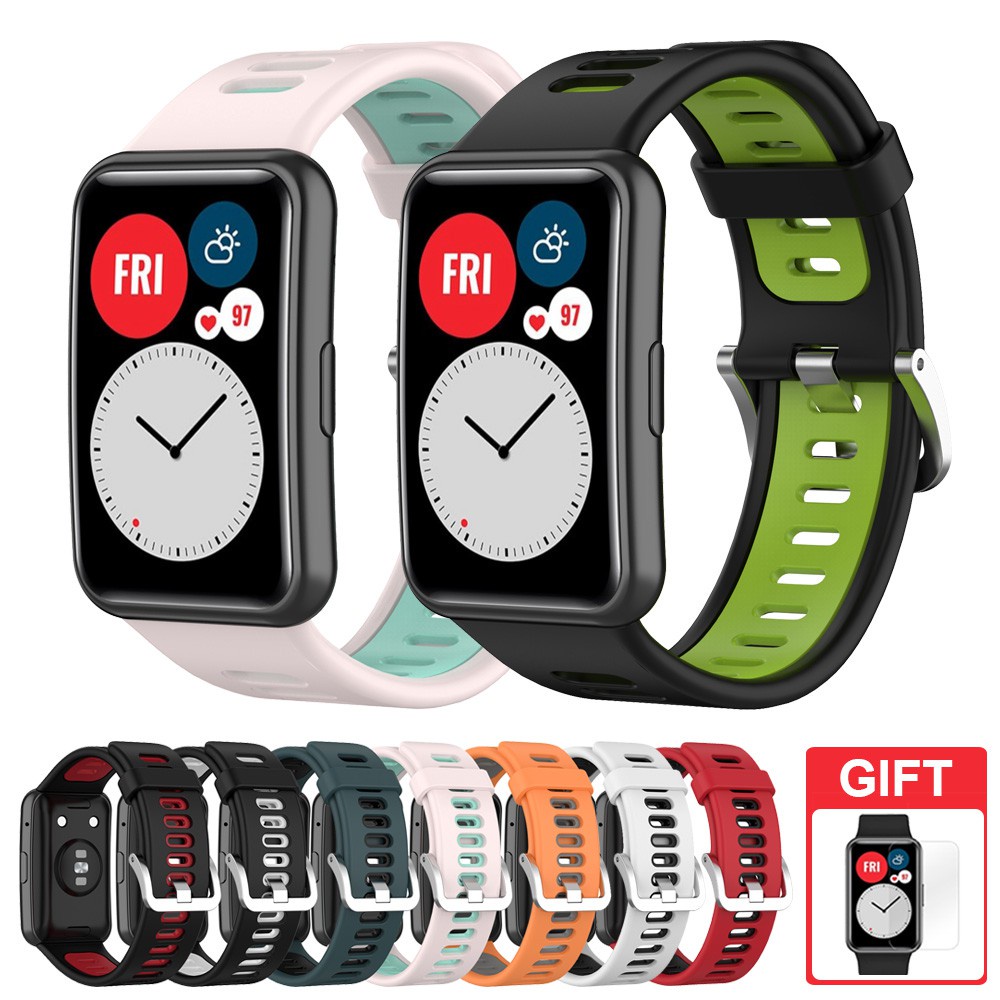 Dây Đeo Silicone Thay Thế Cho Đồng Hồ Thông Minh Huawei Watch Phiên Bản Đặc Biệt
