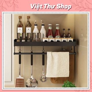 Kệ nhà tắm, Kệ nhà bếp dán tường, kệ đựng đồ nhà bếp, kệ nhôm không gian cao cấp Việt Thư