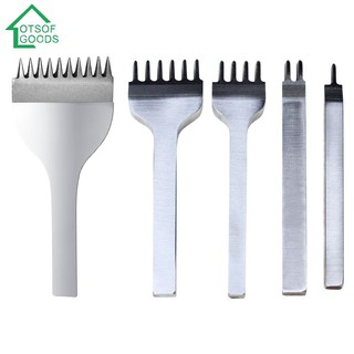 3/4/5/6mm Leather Craft Tools Hole Punches Stitching Punch Tool