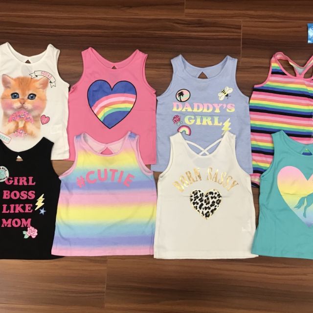Áo ba lỗ Place size 12/18 đến 5y gom nhỏ