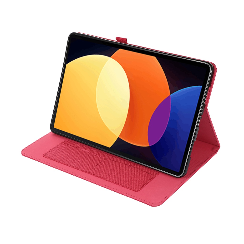 Bao Da Máy Tính Bảng Chống Sốc Có Ngăn Đựng Thẻ Cho Xiaomi Mi Pad 5 Pro 12.4 2022