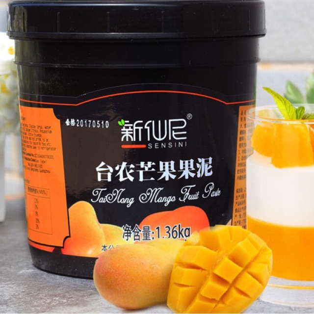 Mứt Sauce/ Sốt Xoài Sensini hộp 1.36kg