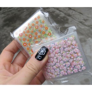 Bộ 50 phụ kiện 3d dán móng tay thời trang 21