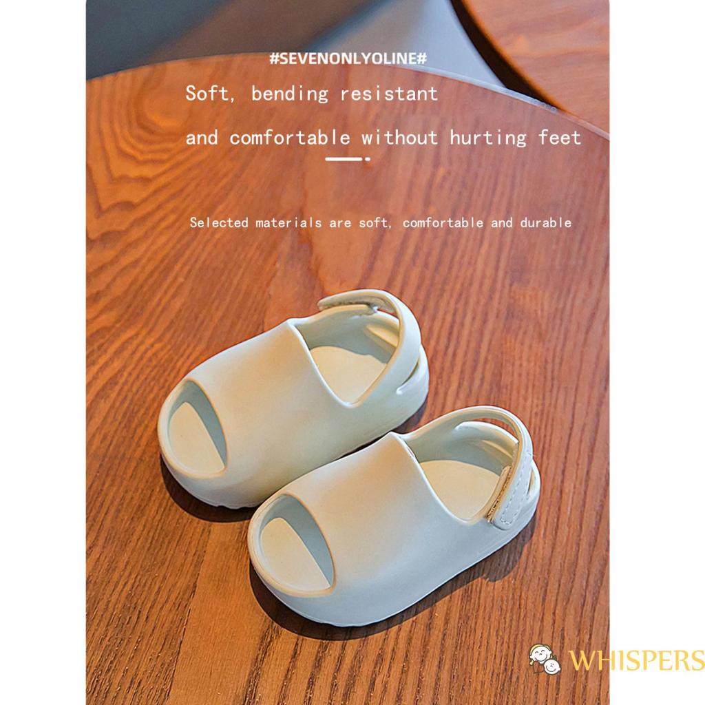 Whispers-Giày sandal AYUER đế mềm chống trượt thời trang đáng yêu dành cho trẻ em