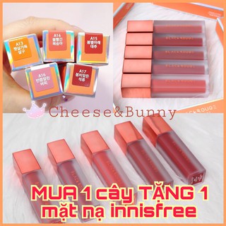 [Tặng mặt nạ innisfree] Son Black Rouge Air Fit Velvet Tint Ver 3