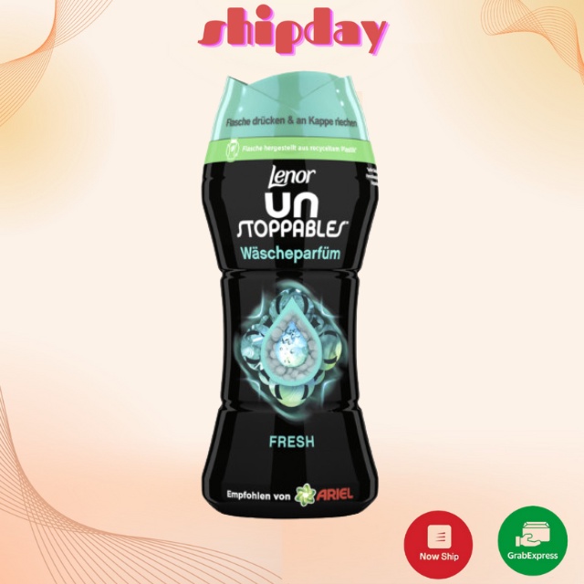 [Đen-Xanh] Viên Giặt Xả Hương Nước Hoa LENOR 210g Nước hoa cam quýt và trái cây với hương hoa nhẹ