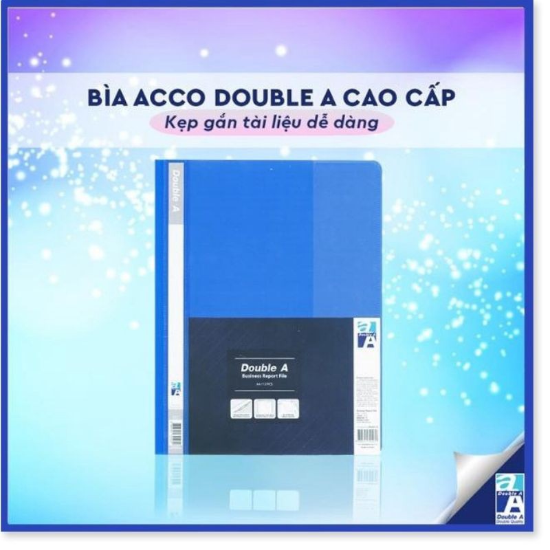 [Mã LIFEBOOK2 giảm 10% đơn 0Đ] Bìa Acco Double a - bìa đựng tài liệu dập lỗ