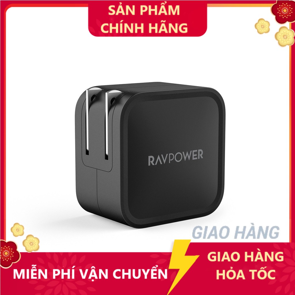 Cốc sạc nhanh siêu nhỏ PD RAVPower 61W USB C thương hiệu đến từ Mỹ - Chính hãng - HSHOP365