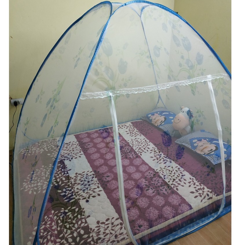 Màn chụp tự bung màn chống muỗi gấp gọn tự động hàng Việt Nam