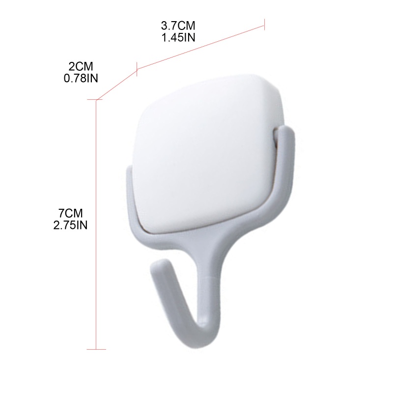 Set 2 Móc Treo Chìa Khóa Hít Nam Châm Mạnh Mẽ