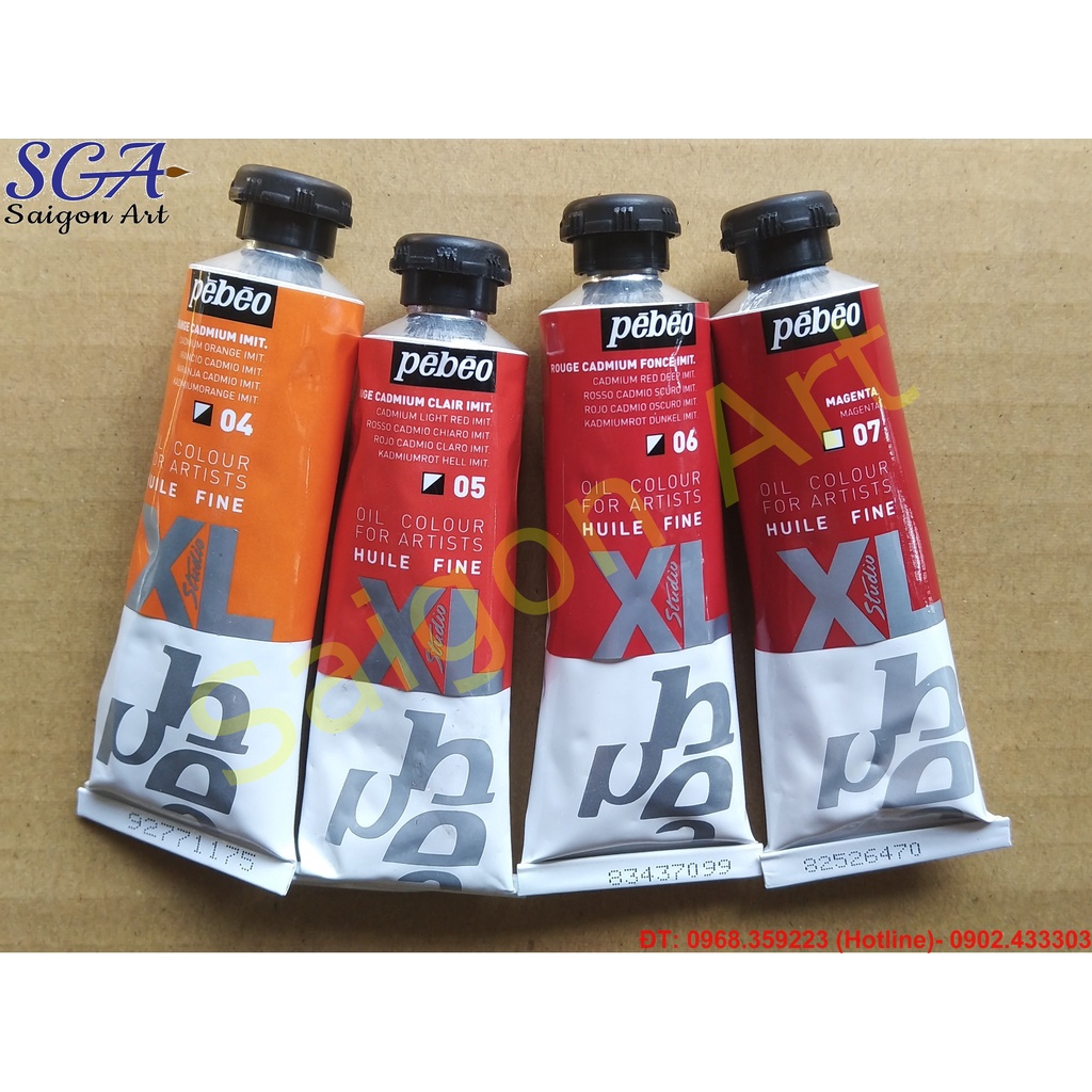 Sơn dầu Pebeo Studio XL Huile Fine tuýp 37ml