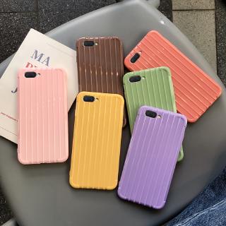Ốp Điện Thoại Silicone Mềm Vân Vali Cho OPPO A5 A9 2020 A5s A7 A12 A12e A31 A52 A92