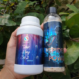 Set 2 chai : 1 chai tơ nhện + 1 hũ tạo rong số 2 sa phạm