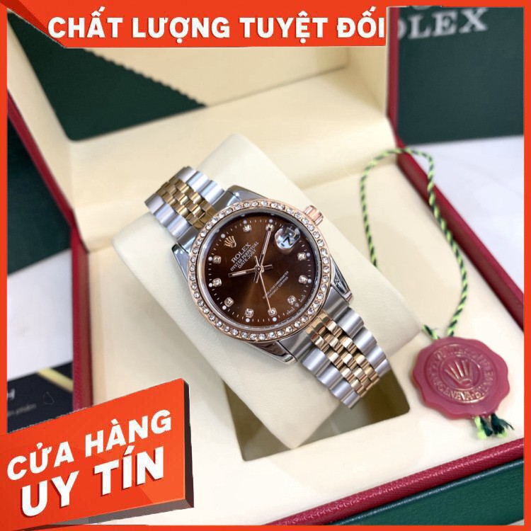 Đồng hồ Rol nữ - hàng cao cấp fullbox sang trọng - chống nước  - Bảo hành 12 tháng