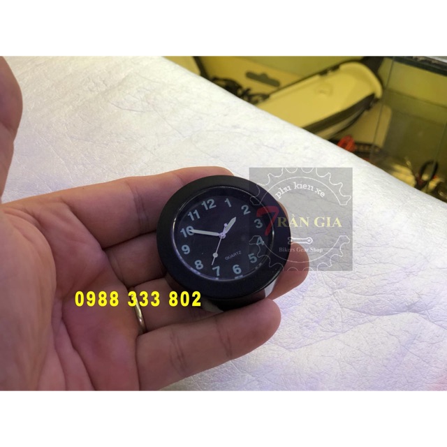 Đồng hồ xem giờ gắn xe máy