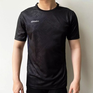 Áo chạy bộ nam keepdri fit tee ktm – đen / trắng