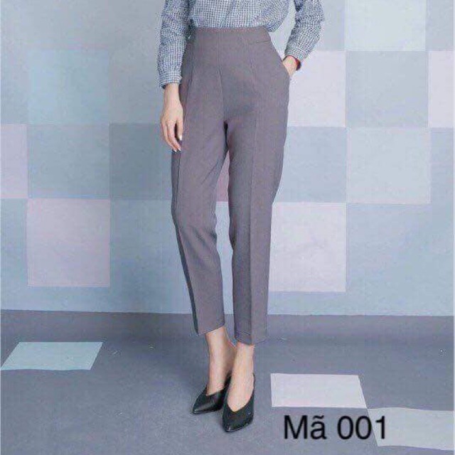 QUẦN BAGGY CÔNG SỞ KHOÁ GIỌT LỆ