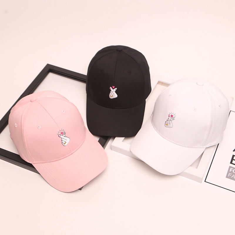 Mũ Lưỡi Trai LINJW Thêu Họa Tiết Chữ Sành Điệu Hợp Thời Trang