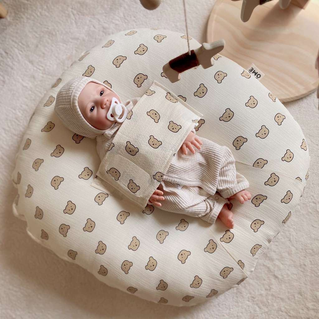 Gối chống trào ngược có đai dán quấn OME