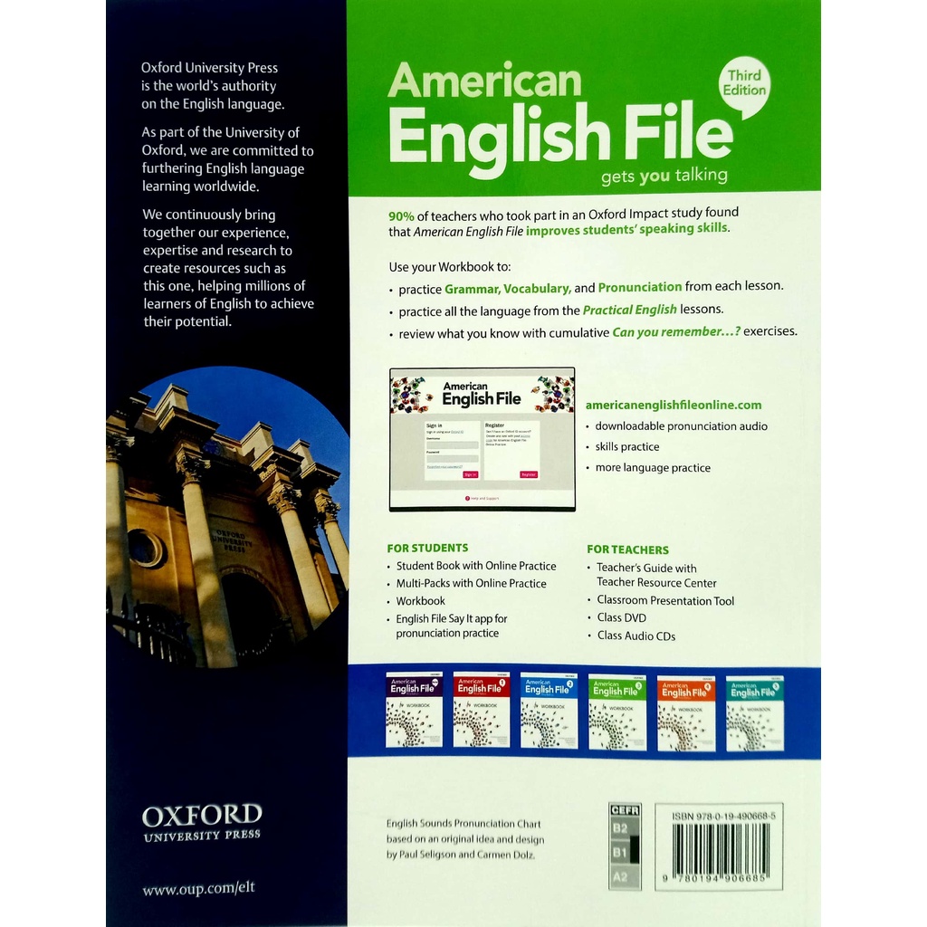 Sách - American English File: Level 3: Workbook