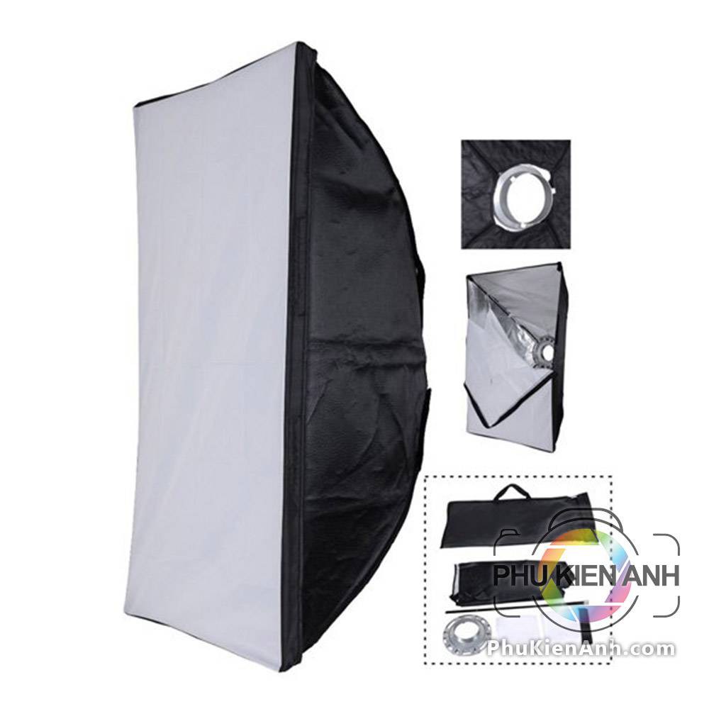 Softbox ngàm bowen 60×90 cm, 80x120cm, 22x90cm, 30x120cm, 35x160cm và grip tổ ong