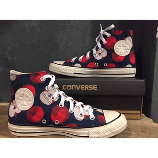GIÀY SNEAKERS CONVERSE CỔ CAO SIZE 38/24.5cm FULL BOX TÁO (REAL/2HAND)(CÓ BẢO HÀNH)