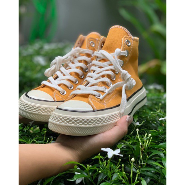 [ xả kho ] MiD Giày  cv vàng cổ cao (ảnh thật)